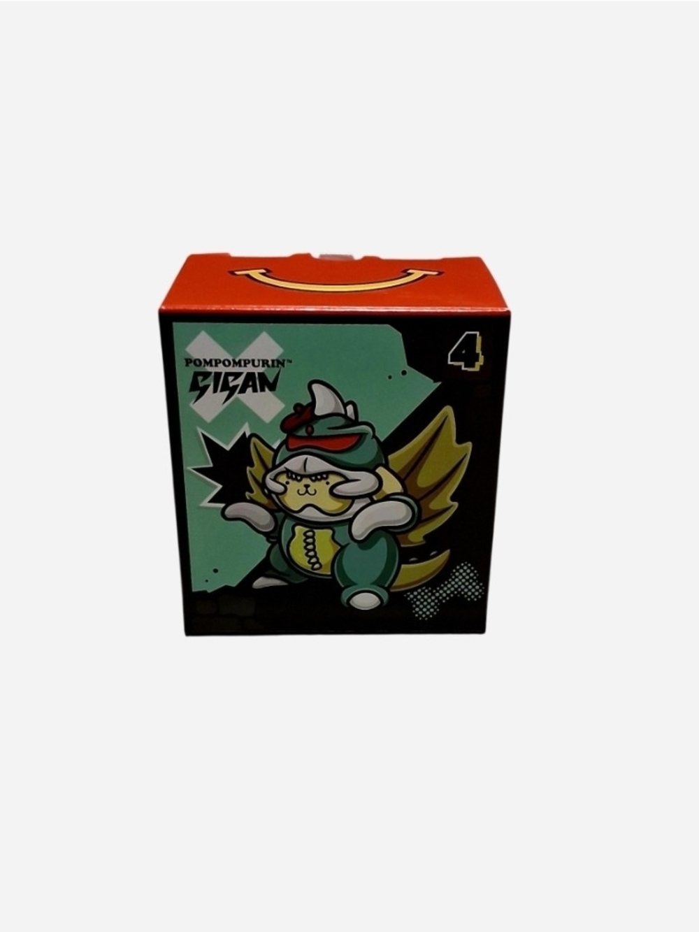 Hello Kitty X Godzilla #4 Pom Pom Figure New